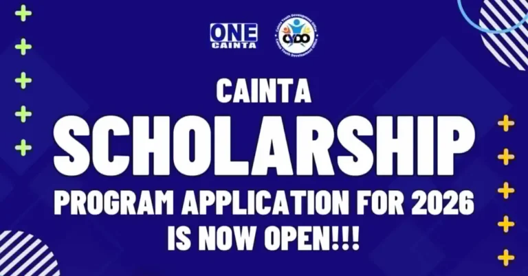 One Cainta Scholarship 2026–2027: How to Apply & Requirements