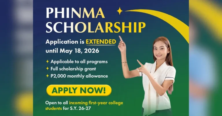 PHINMA Scholarship 2026 to 2027 Deadline Extended